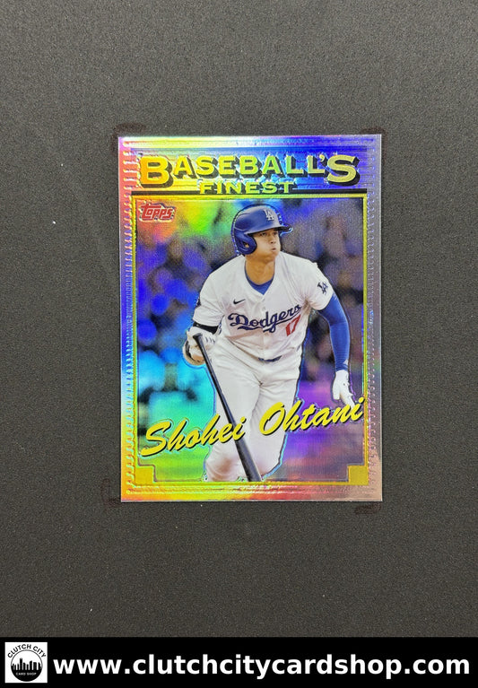 2024 Topps Baseball's Finest What If... 1993 SHOHEI OHTANI Refractor #93-5 LAD