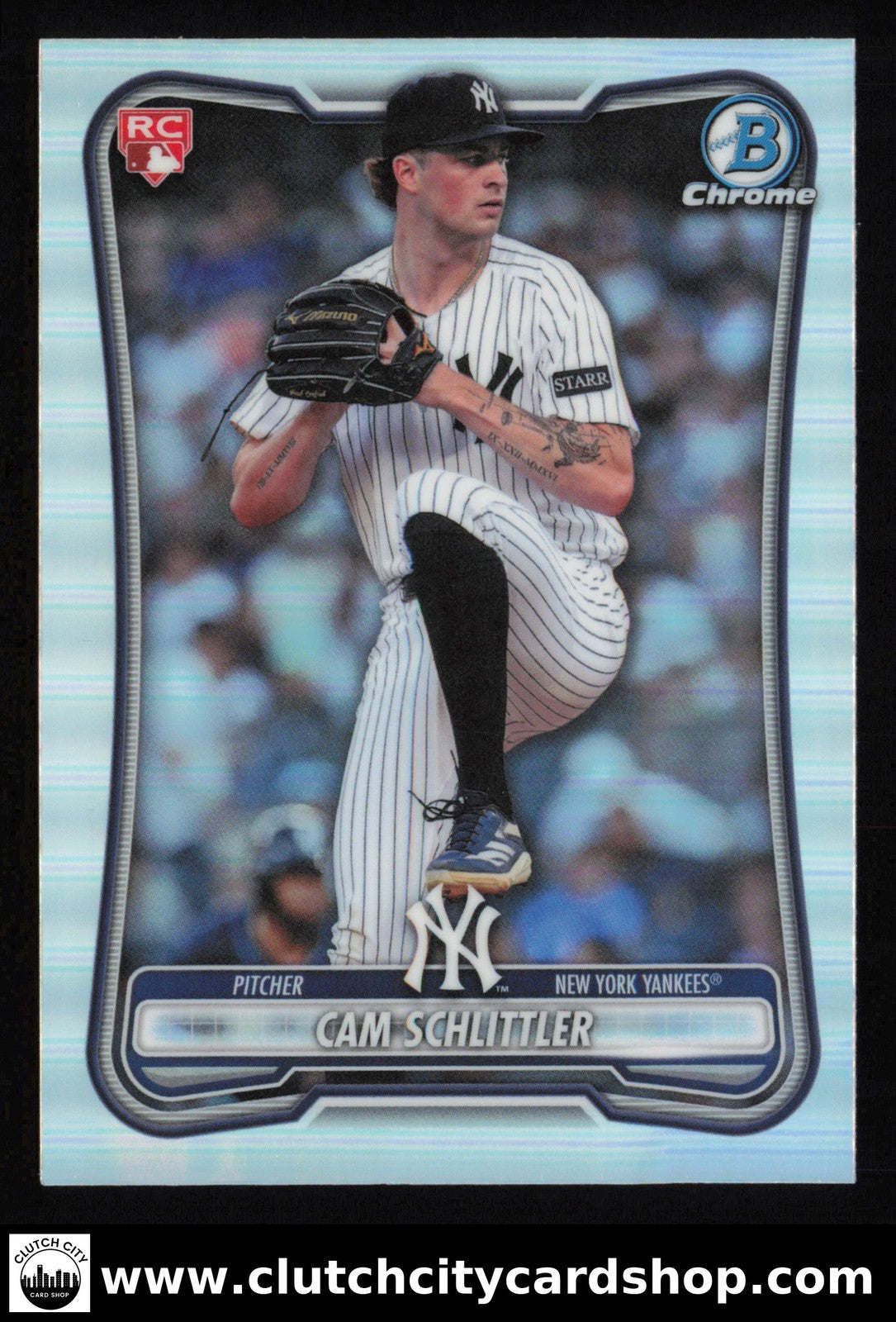 2026 Bowman Chrome CAM SCHLITTLER Red Rookie Variation #53 RC Yankees