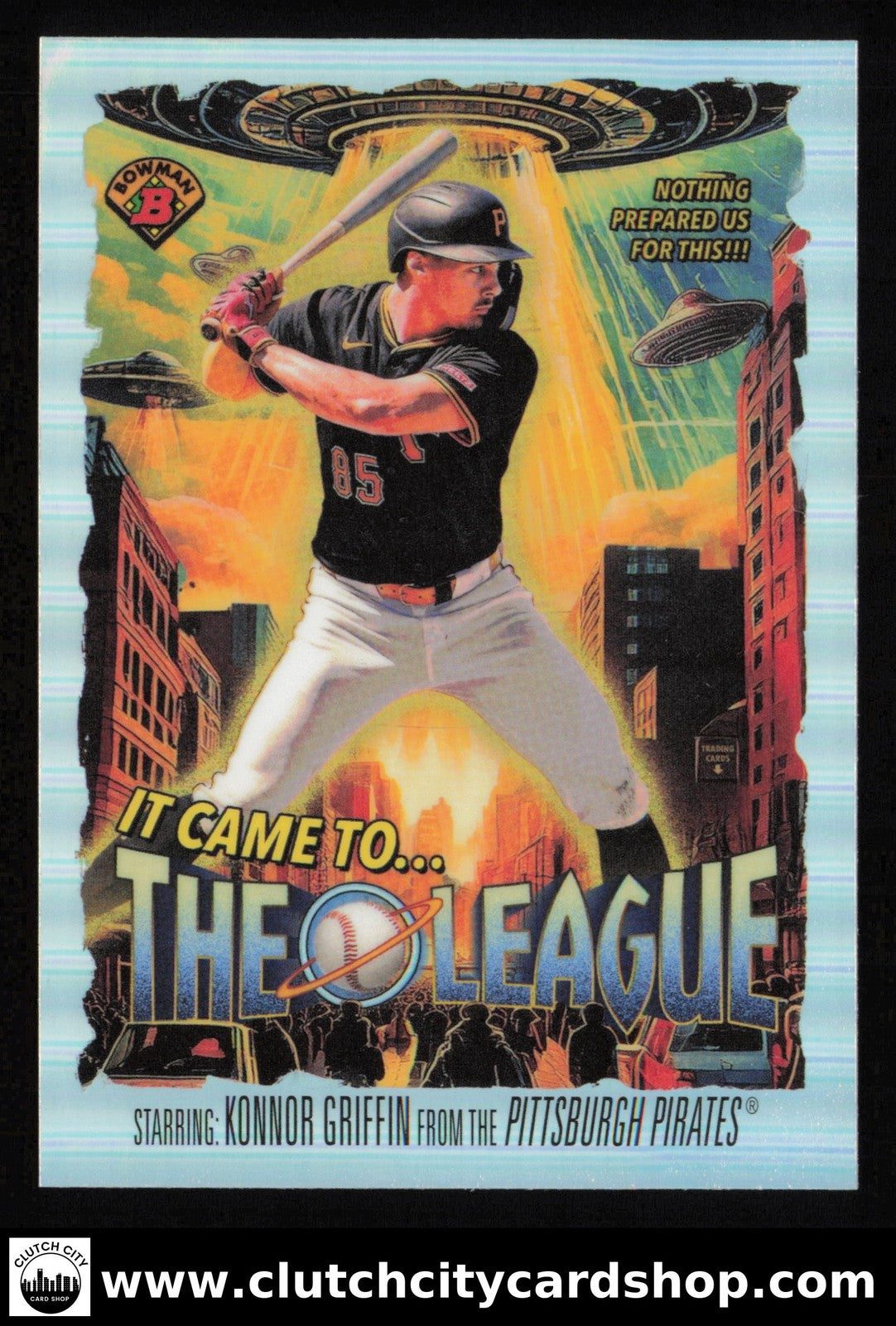 2025 Bowman Chrome KONNOR GRIFFIN It Came to the League #IT-8 Pirates