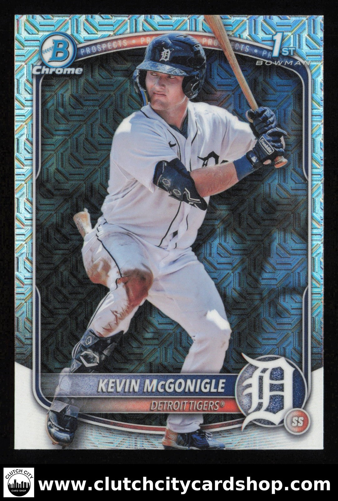 2025 Bowman Chrome KEVIN MCGONIGLE Chrome Prospects Mega Box Mojo Refractor #BCP