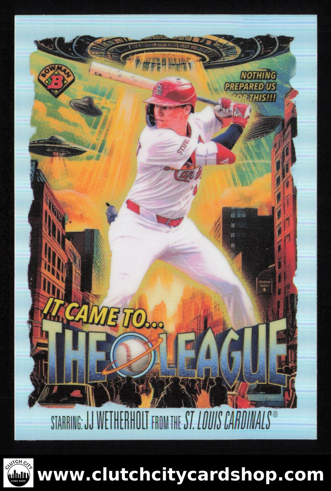 2025 Bowman Chrome JJ WETHERHOLT It Came to the League #IT-2 RC Cardinals
