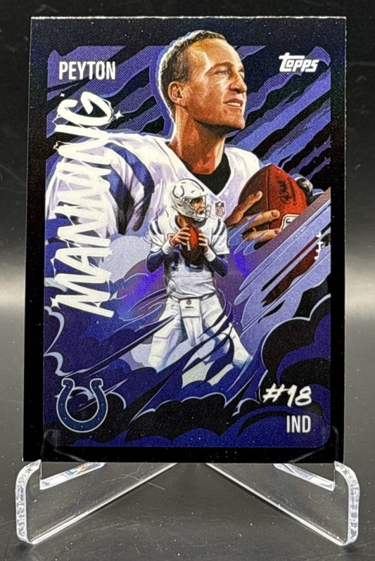 2025 Topps Chrome Peyton Manning Ultra Violet #UV-8 SSP Colts