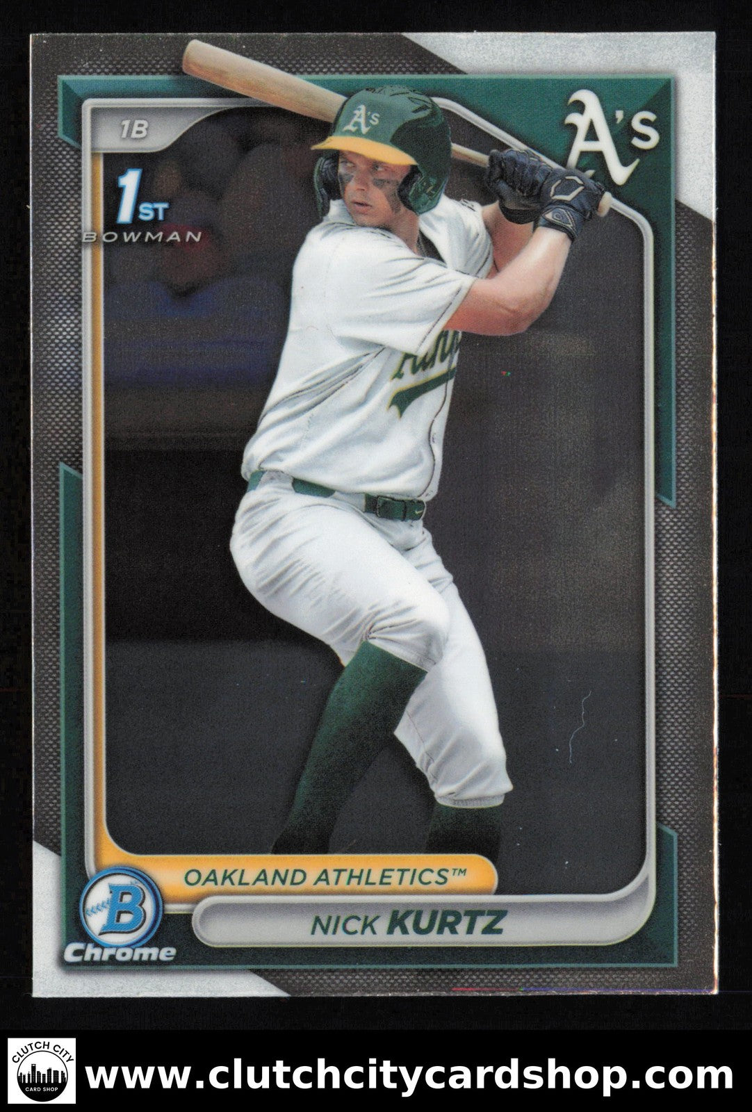 2024 Bowman Draft Chrome NICK KURTZ #BDC-56 Athletics