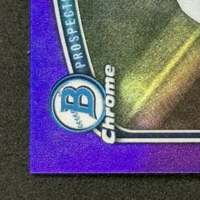 2025 Bowman Draft Kade Anderson Chrome Auto Purple Refractor /250 Mariners