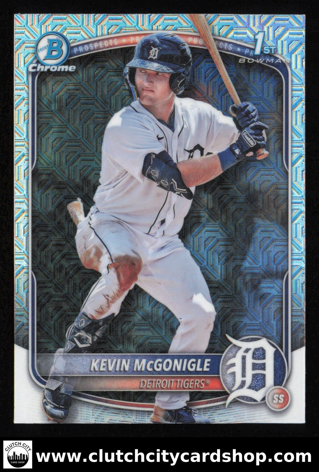 2025 Bowman Chrome Prospects KEVIN MCGONIGLE Mega Box Mojo Refractor #BCP-79 Tig