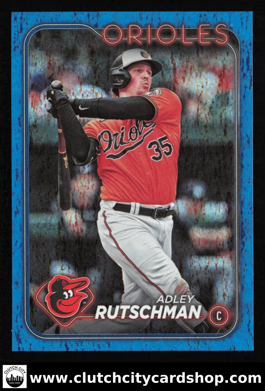 2024 Topps ADLEY RUTSCHMAN Blue Foil #35 #/999 Orioles